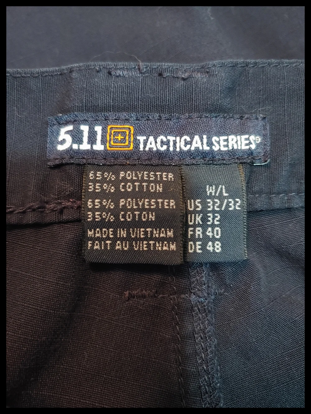 5.11 Tactical Series Navy Cargo Pants 32x32